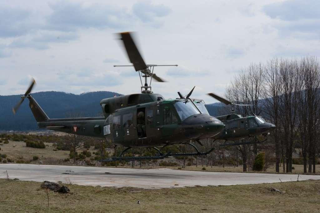 EUFOR helikopter 