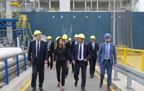 Čović i Jandroković posjetili LNG terminal na otoku Krku, u fokusu Južna plinska interkonekcija