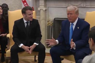 trump macron