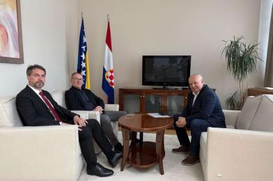 Čavara s novoimenovanim predsjednikom Olimpijskog odbora BiH o unapređenju sporta u BiH