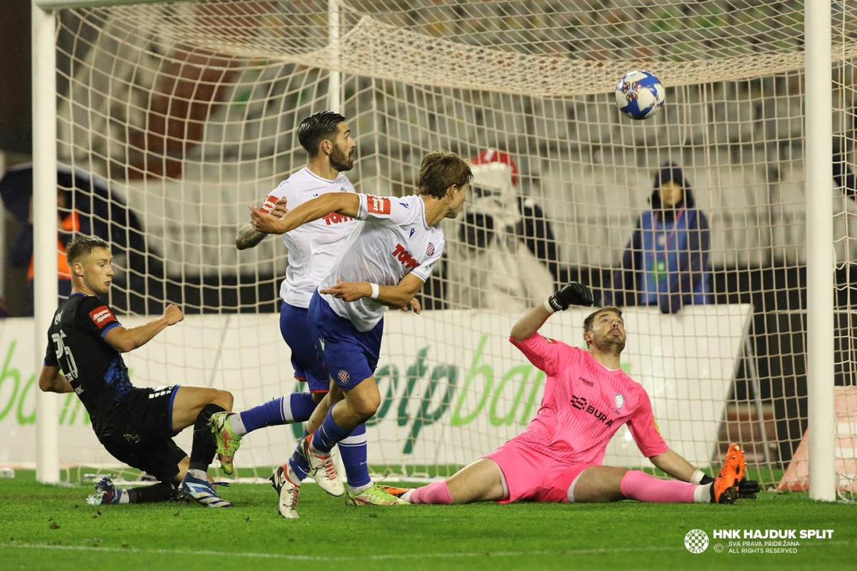 Hajduk se pobjedom protiv Varaždina učvrstio na vrhu –