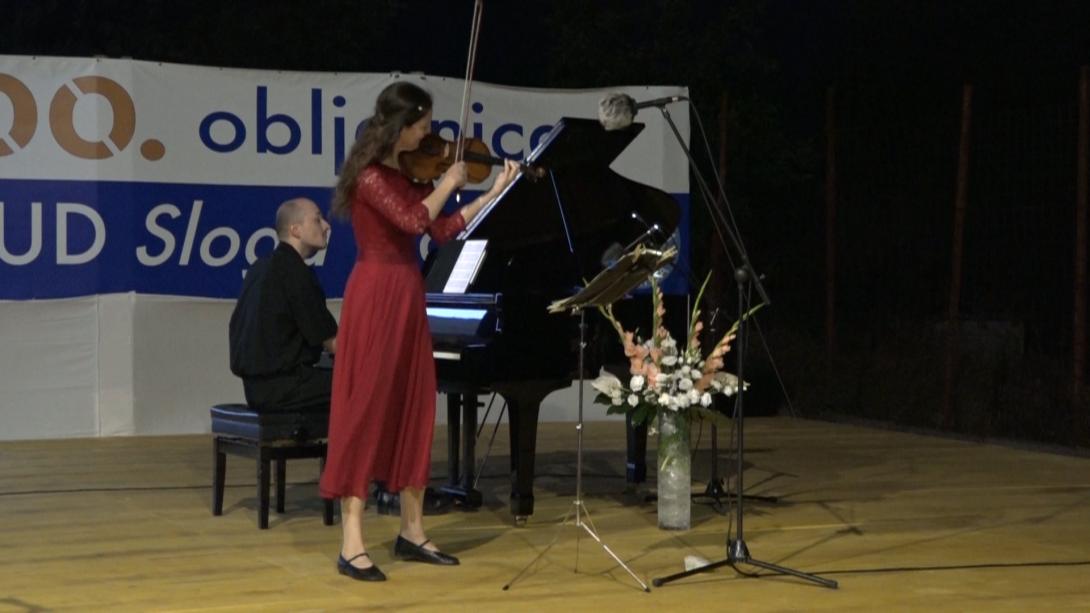 Ivan i Julia Galić na koncertu u Gorici