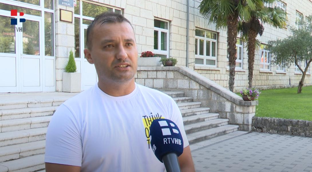 Marko Raguž - domar OŠ Stolac