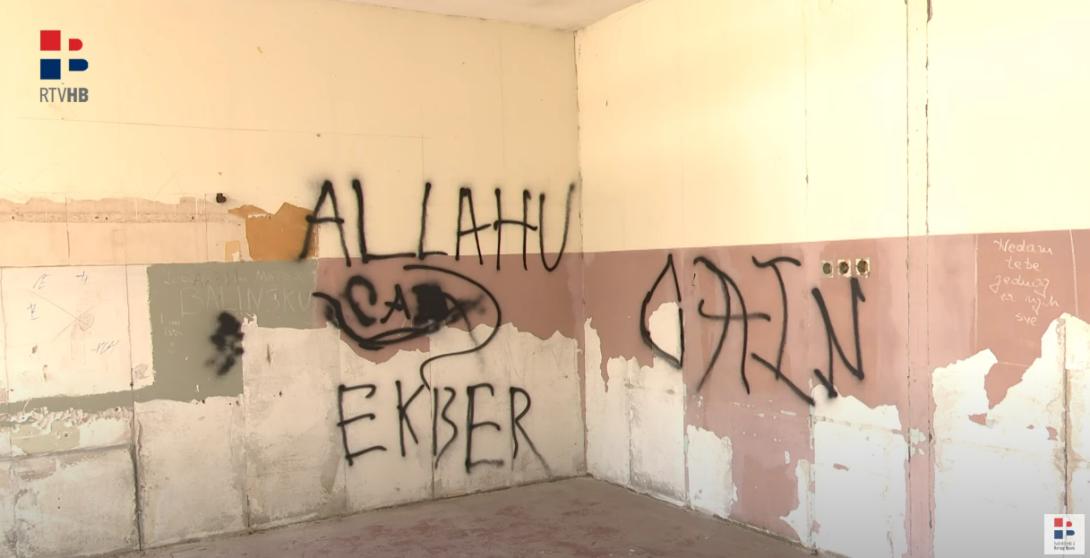 Uskoplje - vandalizam