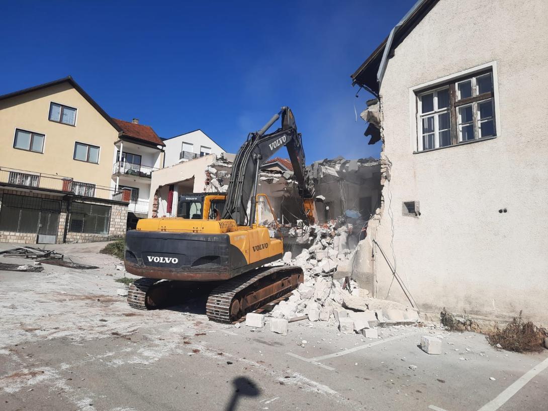 Gradnja policijske postaje Prozor-Rama