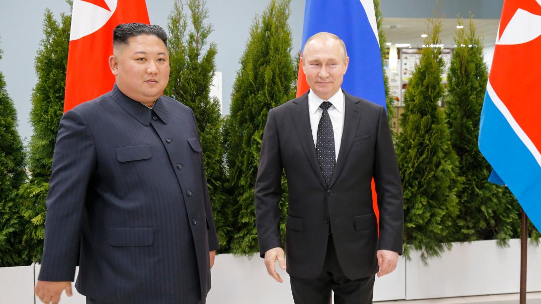 Vladimir Putin i Kim Jong Un