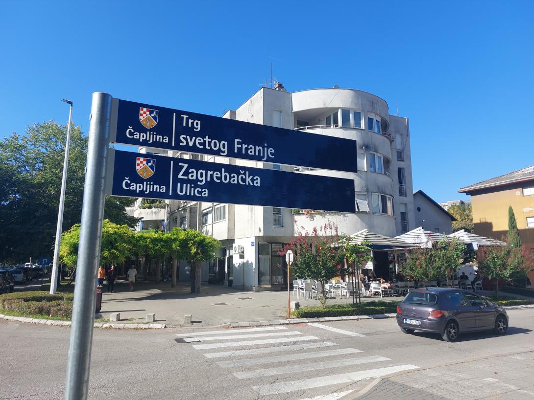 capljna nazivi ulica