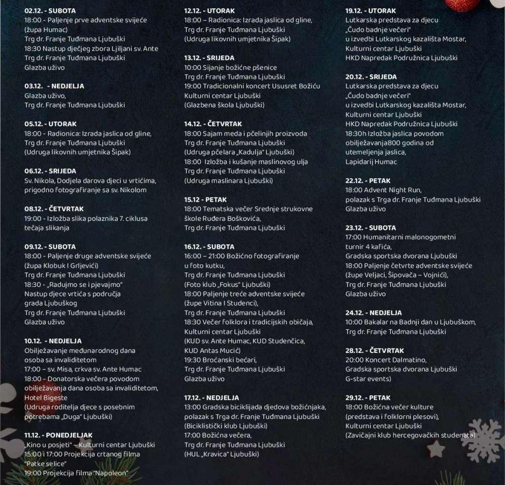 advent ljubuski