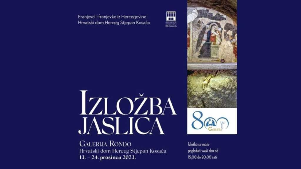 Izložba jaslica franjevaca i franjevki Hercegovine