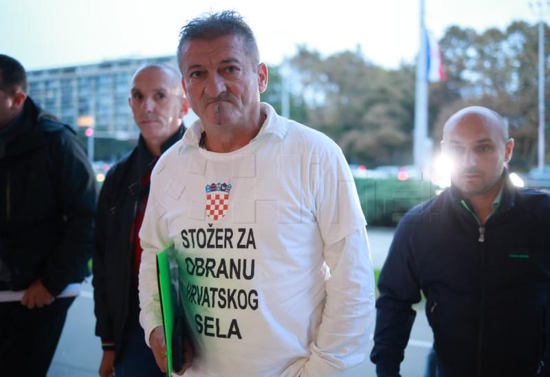 Hrvatska prosvjed seljaci