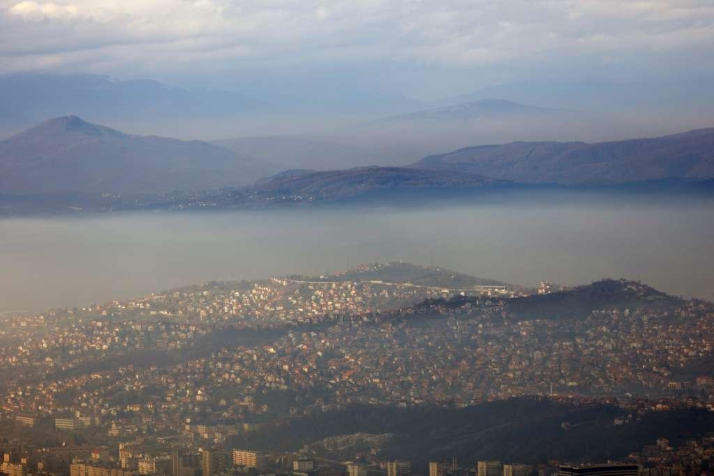 zagađeni zrak sarajevo