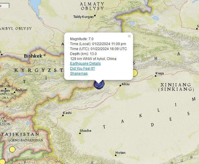 potres Kina 