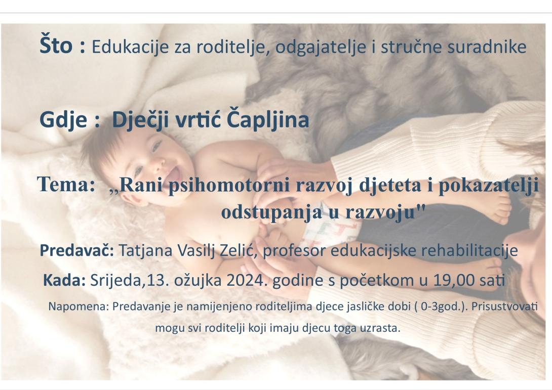 vrtich capljina predavanje 