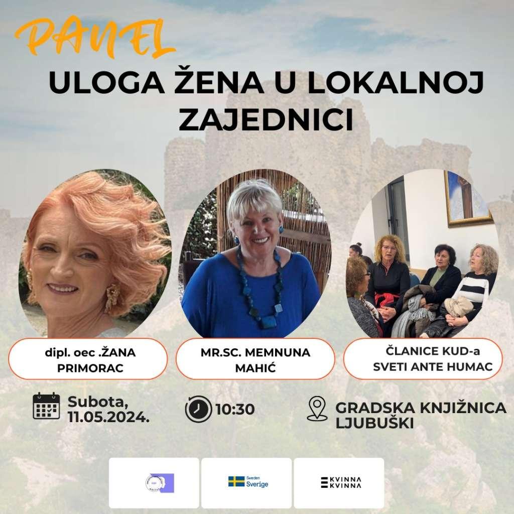 Panel diskusija 'Uloga žena u lokalnoj zajednici' 
