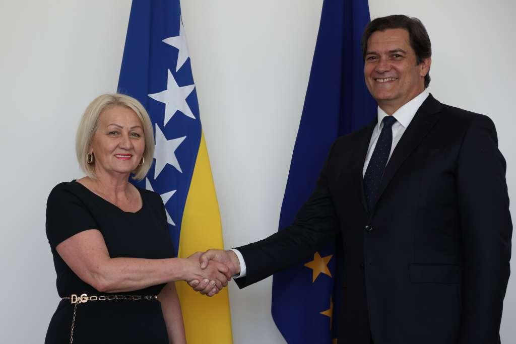 Krišto sa šefom Ureda Svjetske banke za BiH i Crnu Goru o aktualnim projektima u našoj zemlji