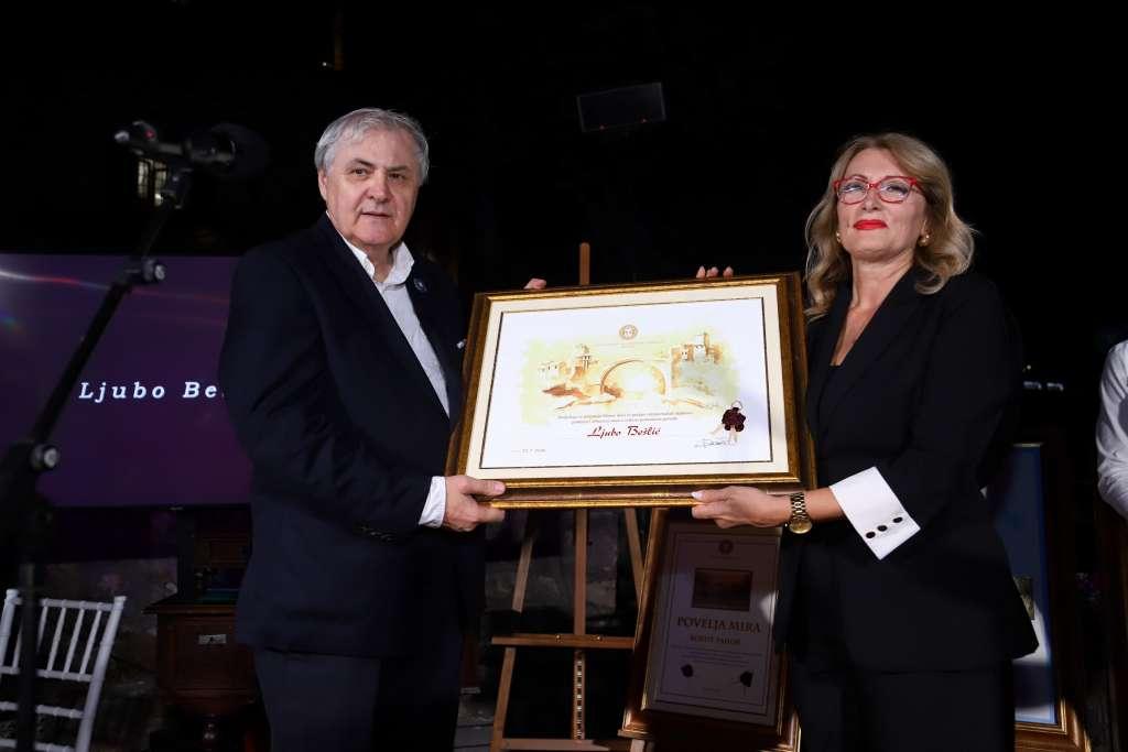 Bivšem gradonačelniku Mostara Ljubi Bešliću posthumno 'Mimar mira'