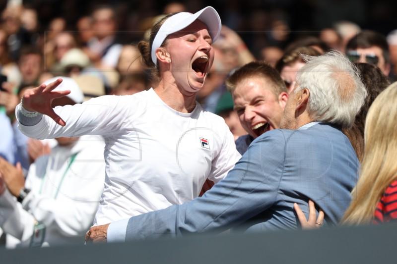 Krejčikova osvojila Wimbledon