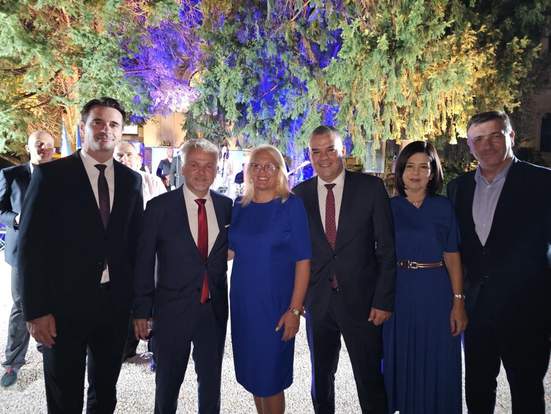 PREDSJEDNICA BUHAČ NA OPROŠTAJNOM PRIJAMU SATTLERA