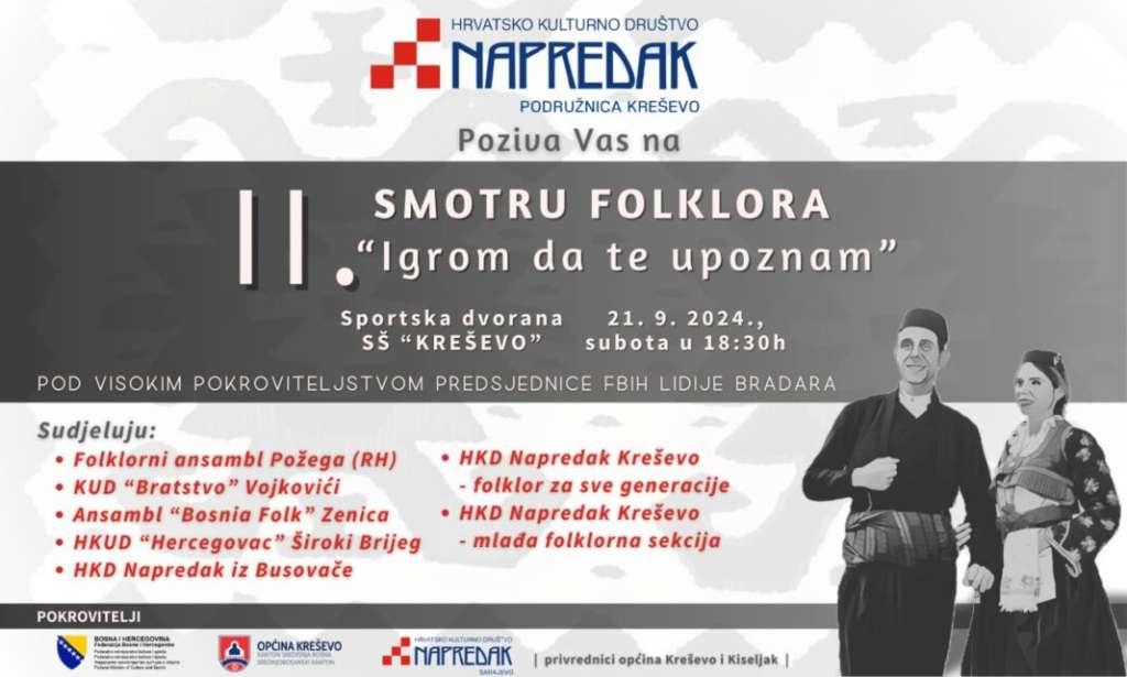 Igrom da te upoznam 21. rujna u Kreševu