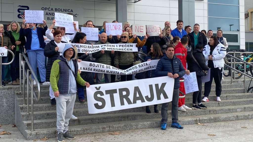 U Hrvatskoj četvrti dan štrajka zdravstvenih djelatnika