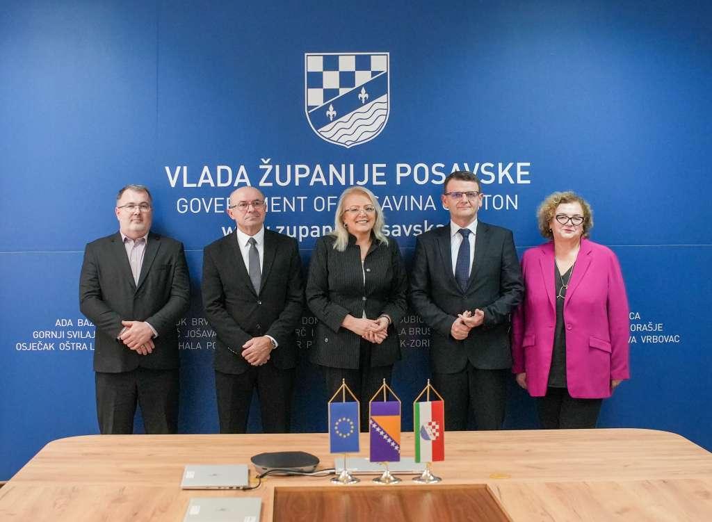 Predsjednica FBiH s Vladom Županije Posavske o projektima i financijskoj potpori