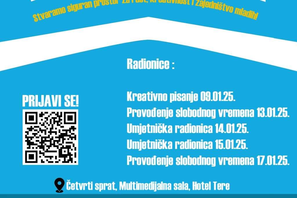 Kreativne i edukativne radionice za mlade Mostarce