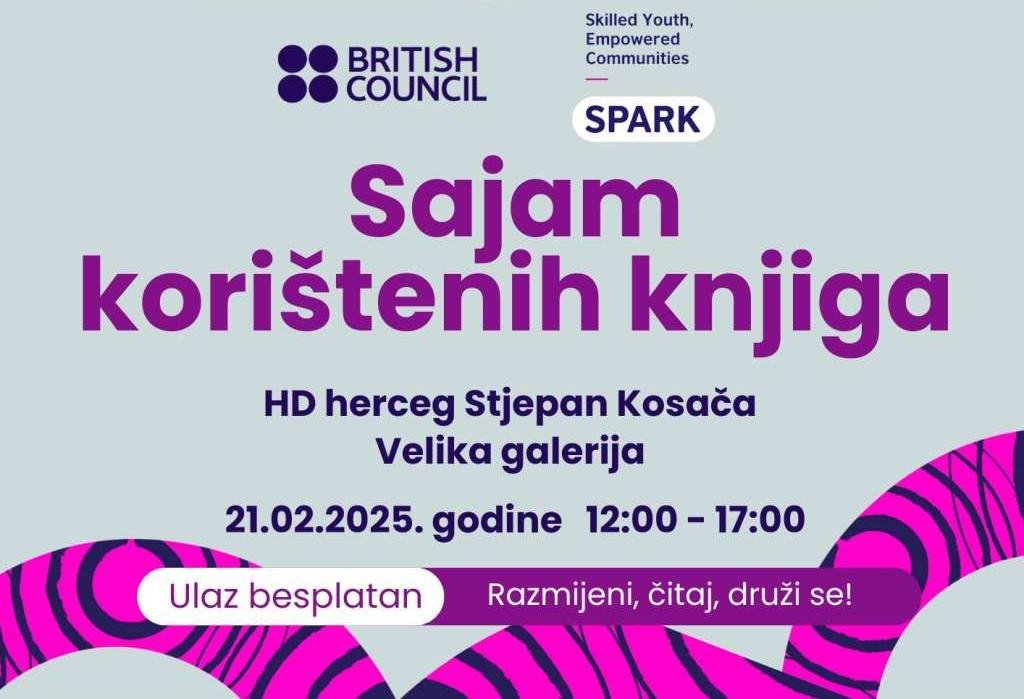 Sajam korištenih knjiga prvi put u Mostaru