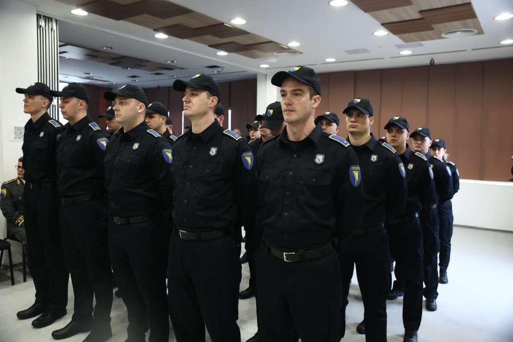 Svečanu zakletvu položilo 25 kadeta Granične policije BiH