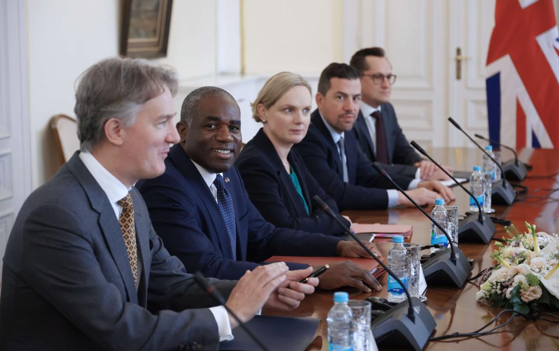 Ministar vanjskih poslova Velike Britanije David Lammy stigao u posjetu Bosni i Hercegovini