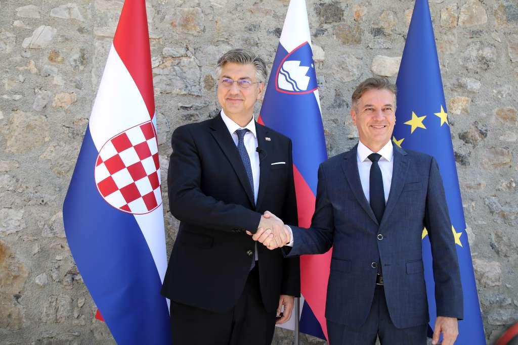 Andrej Plenković i Robert Golob