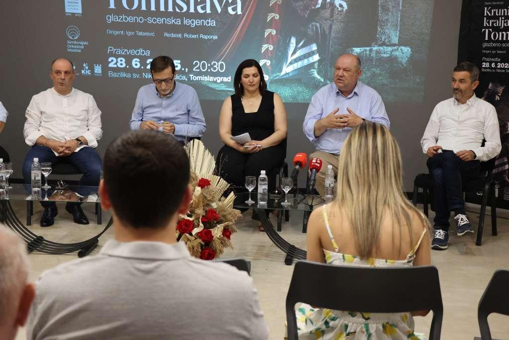 Predstavljena glazbeno-scenska legenda 'Krunidba kralja Tomislava