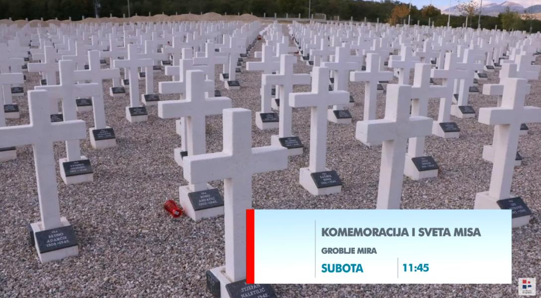 Komemoracija i sveta misa na groblju Mira, Bile