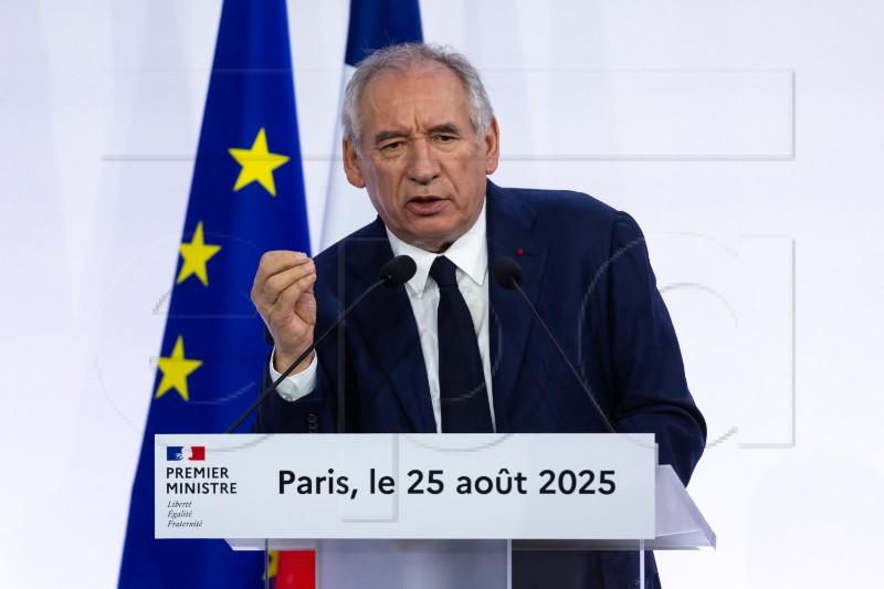 Francuski premijer Bayrou traži glasanje o povjerenju vladi zbog proračunskih planova