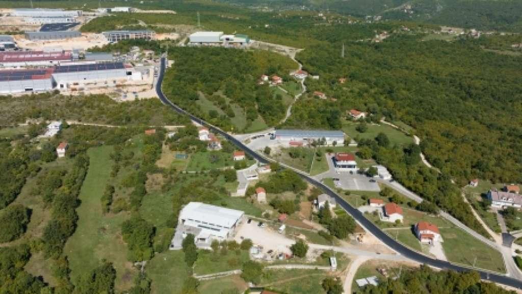 Rekonstruirana cesta prema gospodarskoj zoni u Knešpolju u dužini od 1300 metara 