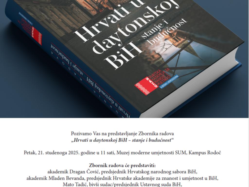 Hrvati u daytonskoj BiH – stanje i budućnost