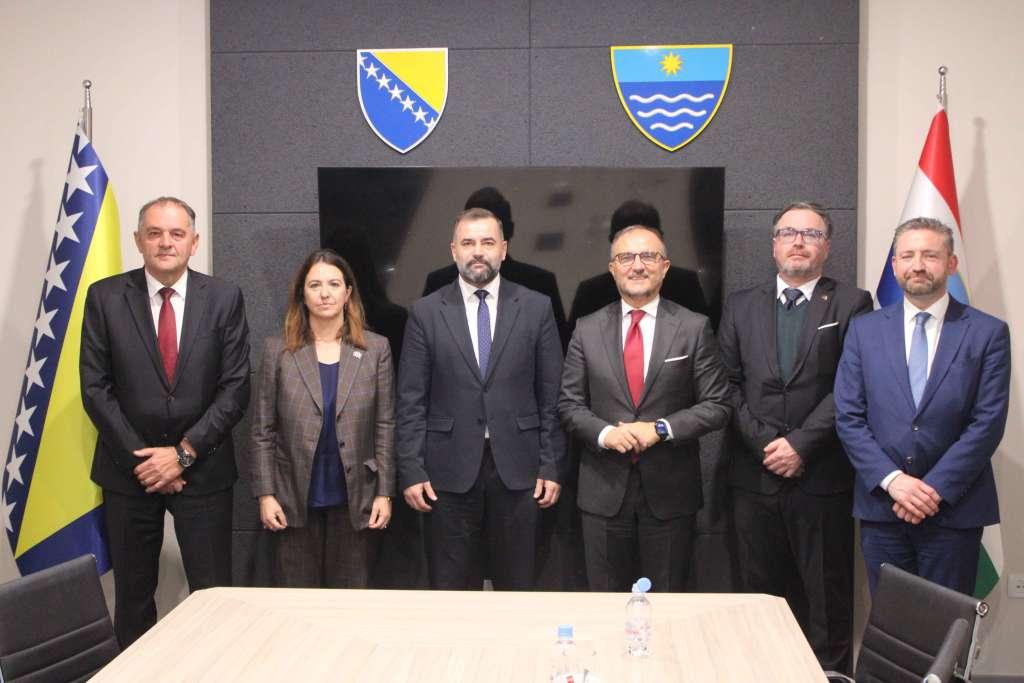 Soreca i veleposlanici EU-a u radnoj posjeti Skupštini HNŽ-a