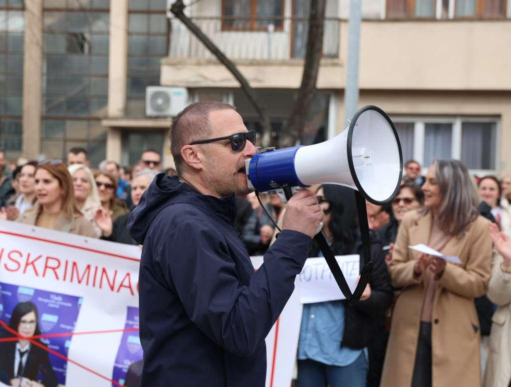 prosvjed zdrvstvenih radnika