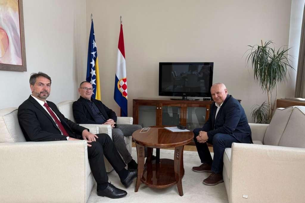 Čavara s novoimenovanim predsjednikom Olimpijskog odbora BiH o unapređenju sporta u BiH