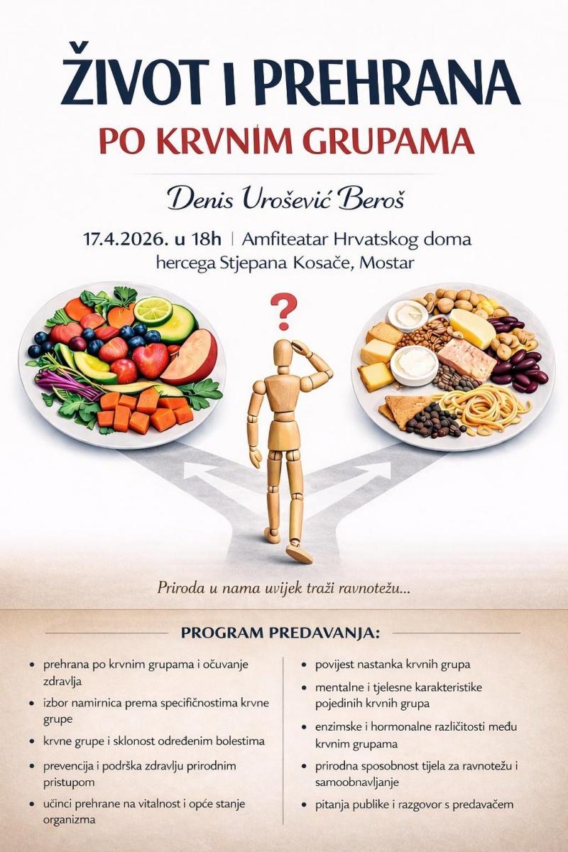 život i prehrana