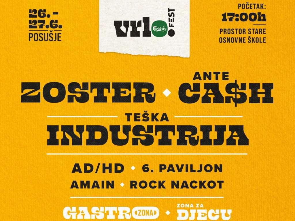Kompletiran program 'Vrlo Carlsberg Festa' u Posušju, ulaznice u pretprodaji